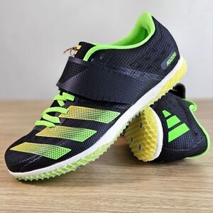 Adidas Adizero HJ High Jump Track & Field Shoe Spikes Men's 5 Black Green GY8397
